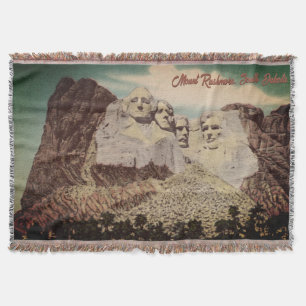 Couverture Vintage Mt. Rushmore Lance Blanket