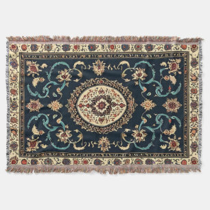 Couverture Vintage persan ornemental