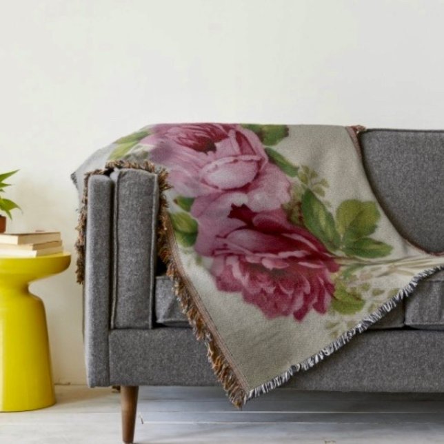 Couverture Vintage Rose Elegance  (Créateur téléchargé)