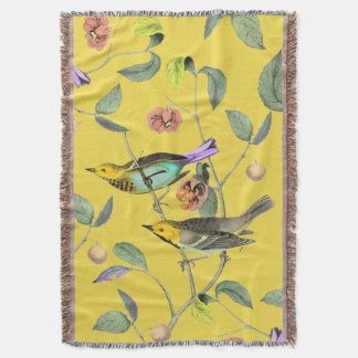 Couverture Vintage Songbird Pale Yellow