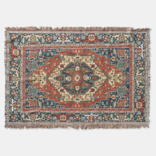 Couverture Vintage style perse Ornemental Mandala Motif