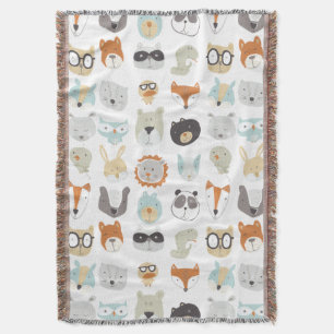 Couverture Visages conviviaux   Portraits d'animaux mignons