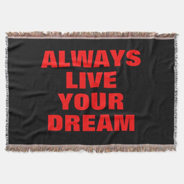 Couverture Vivez toujours votre rêve Motivation (Devant)