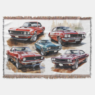 Couverture Voiture Musclée Classique