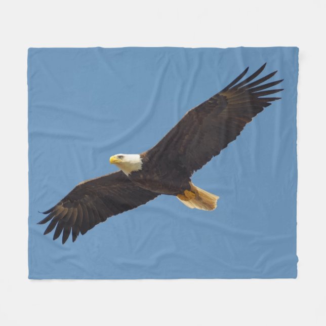 Couverture volante magnifique d'ouatine d'Eagle (Devant (Horizontal))