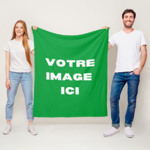 Couverture - Votre image ici - personnalisée Fleece Blanket
