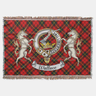 Couverture Wallace Clan Badge & Tartan