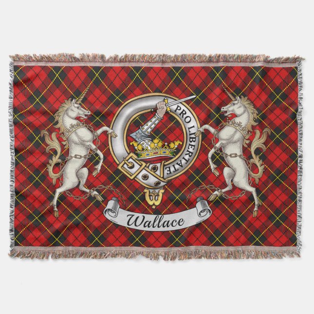 Couverture Wallace Clan Badge & Tartan (Devant)