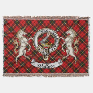 Couverture Wallace Clan Badge & Tartan
