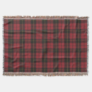 Couverture Wallace Red W Original Scottish Tartan