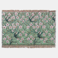 Walter Crane Hirondelles et amandes