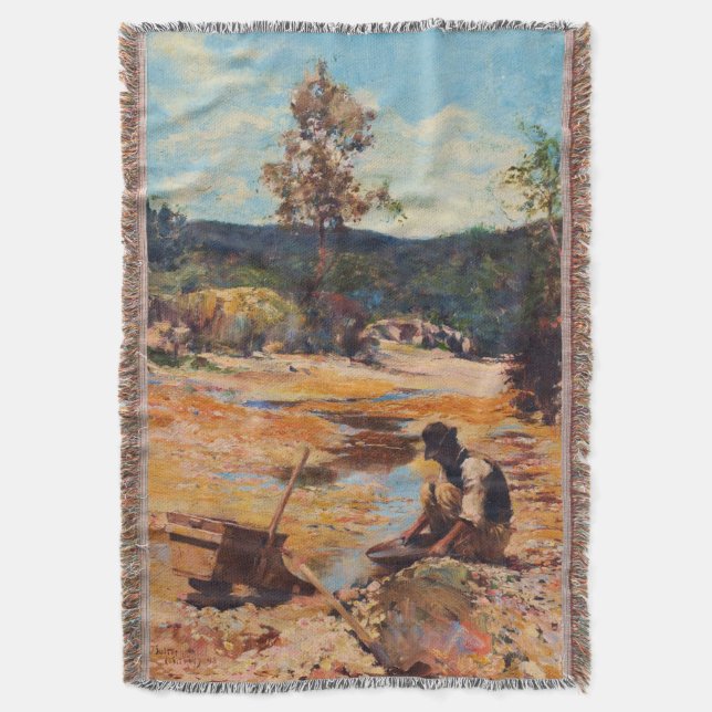 Couverture Walter Withers Panning for Gold 1893 Australie (devant Vertical)