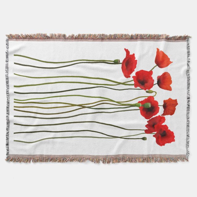 Couverture Watercolor poppies (Devant)