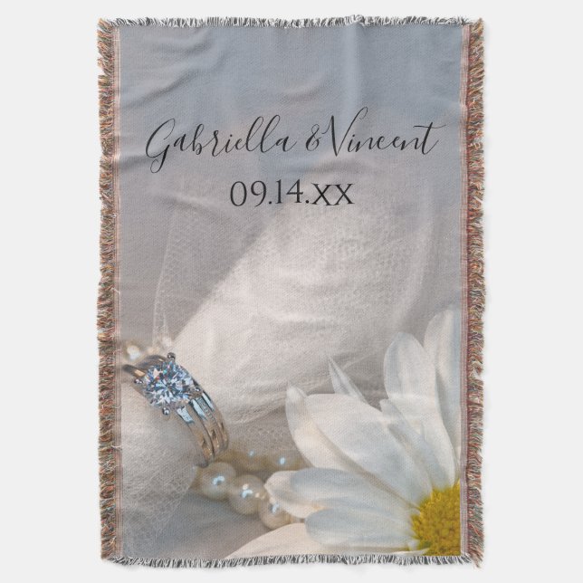 Couverture White Daisy Elegance Mariage Keeps (devant Vertical)