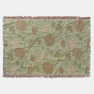 Couverture William Morris Cray Fleur de Sage Floral Botanique
