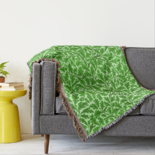 Couverture William Morris Feuilles de chêne, Emerald Green 