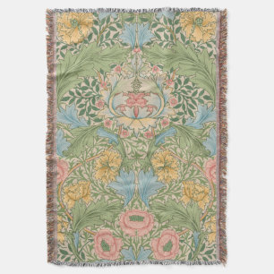 Couverture William Morris Myrtle Fleur Floral Botanique