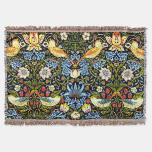 Couverture William Morris - Strawberry Thief, célèbre design