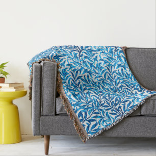 Couverture William Morris Willow Bough, Cobalt Blue & White