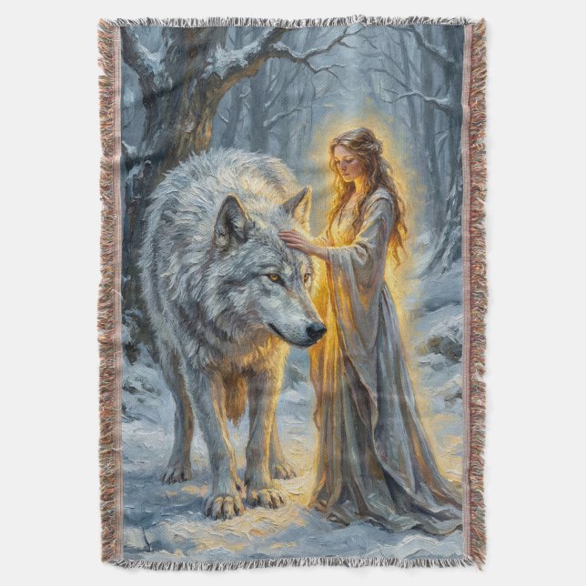 Couverture Winter Goddess & White Wolf (devant Vertical)