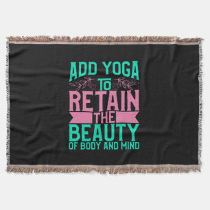 Couverture Yoga Lover   Ajouter Le Yoga Pour Conserver La Bea