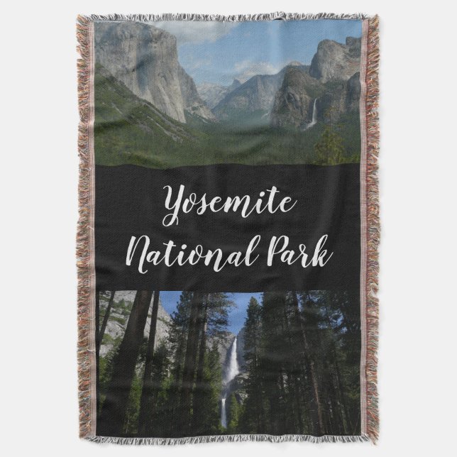 Couverture Yosemite Falls et Woods Paysage Photographie (devant Vertical)