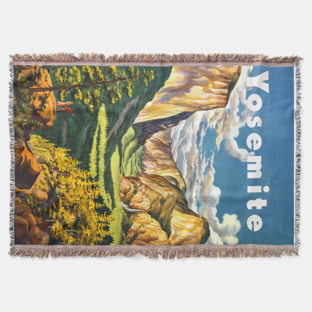 Couverture Yosemite National Park California Travel Art (Devant)