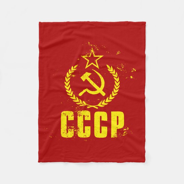 Couvertures communistes utilisées de drapeau de (Devant)