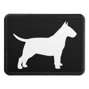 Couvertures D'attelage De Remorque Bull Terrier Silhouette