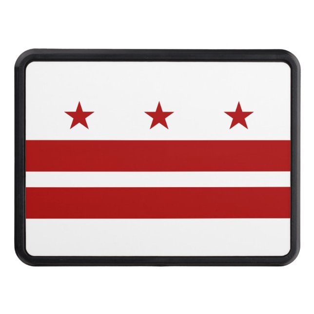 Couvertures D'attelage De Remorque Drapeau de Washington DC (Devant)
