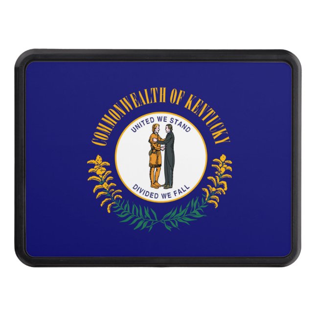 Couvertures D'attelage De Remorque Drapeau d'État du Kentucky (Devant)
