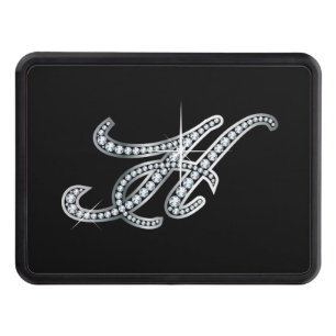 Couvertures D'attelage De Remorque H Faux "Diamond Bling" Trailer Hitch Cover
