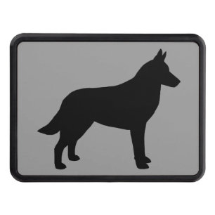 Couvertures D'attelage De Remorque Silhouette de Malinois de Belge