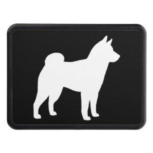 Couvertures D'attelage De Remorque Silhouette de Shiba Inu