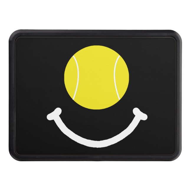 Couvertures D'attelage De Remorque Sourire de tennis (Devant)