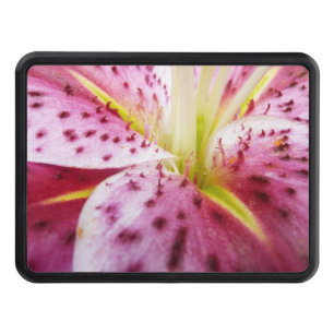 Couvertures D'attelage De Remorque Stargazer Lily brillant Magenta Floral