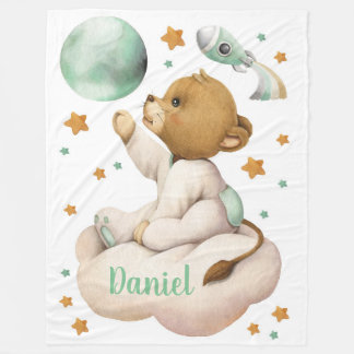 Couvertures en polaire de Lion Space