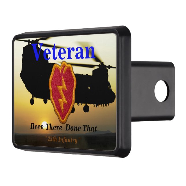 Couvertures Remorque D'attelage 25e infanterie, vietnam vétérans timbre (Gauche)