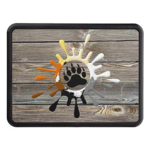 Couvertures Remorque D'attelage Bear Pride Drapeau Splash Bear Paw