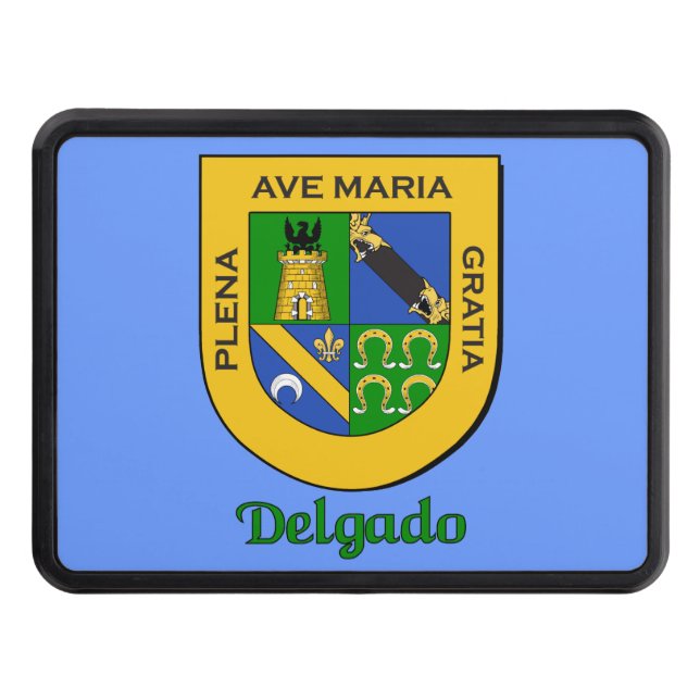 Couvertures Remorque D'attelage Delgado Family Shield (Devant)