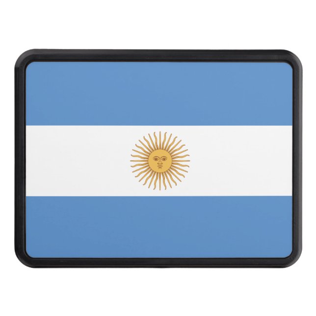Couvertures Remorque D'attelage Drapeau de l'Argentine (Devant)