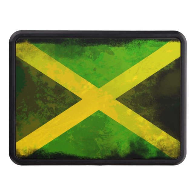 Couvertures Remorque D'attelage drapeau jamaïcain (Devant)
