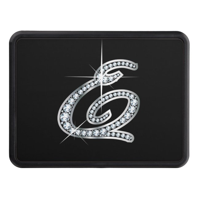 Couvertures Remorque D'attelage E Faux "Diamond Bling" Trailer Hitch Cover (Devant)