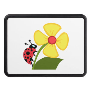 Couvertures Remorque D'attelage Fleur de coccinelle