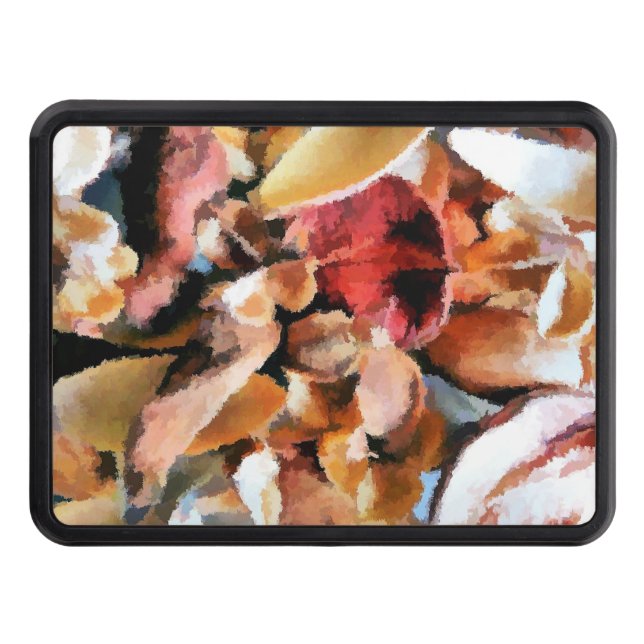 COUVERTURES REMORQUE D'ATTELAGE FLEURS (Devant)