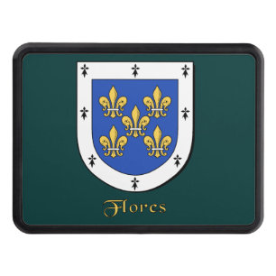 Couvertures Remorque D'attelage Flores Family Shield