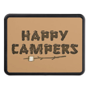 Couvertures Remorque D'attelage Happy Campers fun Hitch cover