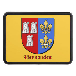 Couvertures Remorque D'attelage Hernandez Family Shield