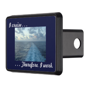 Couvertures Remorque D'attelage Je croise par conséquent bleu