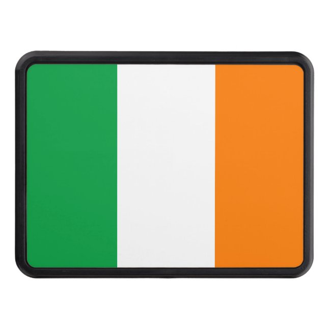 Couvertures Remorque D'attelage Le drapeau irlandais de st patrick colore la (Devant)